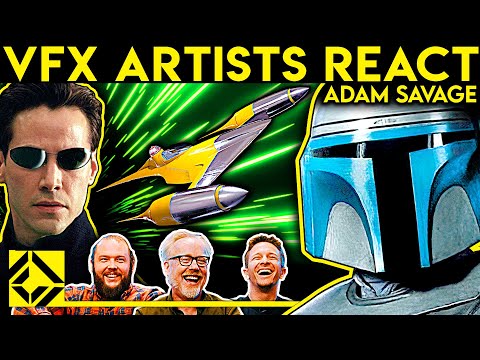 VFX Artists React to Bad & Great CGi 58 (Ft. ADAM SAVAGE)
