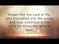 Crown Him With Many Crowns - Robin Mark - lyrics