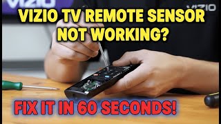 Vizio TV Remote Sensor Not Working Fix It in 60 Seconds!