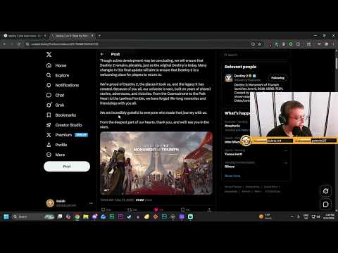 Sharing my FULL thoughts on the Destiny 2 Shutdown news