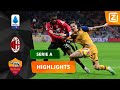 INTENS DUEL MET MEERDERE RODE KAARTEN! ? | AC Milan vs Roma | Serie A 2021/22 | Samenvatting