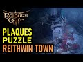 Shar Statue Plaques Puzzle in Reithwin Town | Shadow-Cursed Village | Baldur's Gate 3 (BG3)
