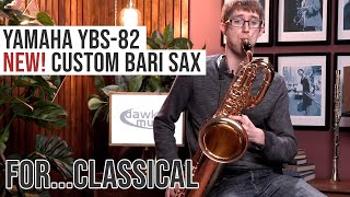 Video thumbnail for Yamaha YBS 82 Custom Baritone Saxophone | Classical & Contemporary Playing by dawkesmusic