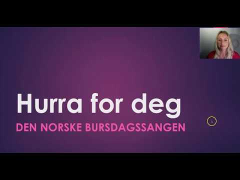 Video 421 Karense synger HURRA FOR DEG (lær sangen!)