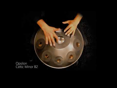 B2 Celtic Minor Handpan - Played by Rafael Sotomayor | Opsilon Handpan