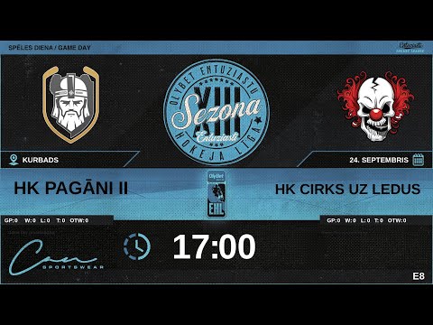 2023 09 24 | HK PAGĀNI II (PG2) - HK CIRKS UZ LEDUS (CRK) | E8