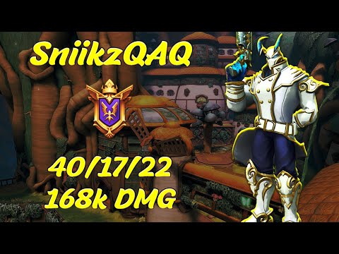 SniikzQAQ - Androxus (Grandmaster) PaladinsTube