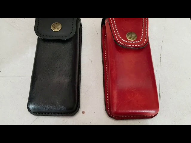 Vídeo relacionado con Londo Funda de Gafas en Cuero Genuino con Cierre de Botón, Unisex