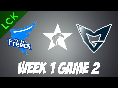 Afreeca Freecs vs Samsung Galaxy | Game 2 | HIGHLIGHTS | LCK 2017 Spring split