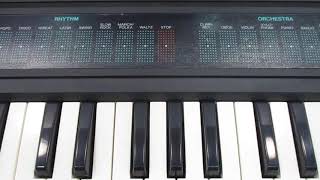 Video thumbnail for Vintage YAMAHA PortaSound #PSS-130 Portable ELECTRONIC KEYBOARD Synthesizer by Brian Tubbs