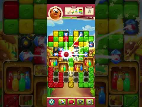 Toon Blast Level 7833 - No Boosters