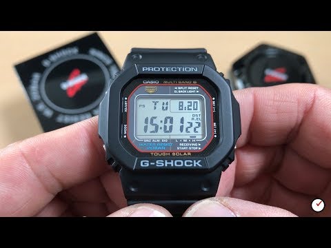 Laikrodis Casio G-Shock GW-M5610U-1ER video