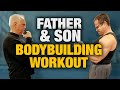Father and Son Get Back in Shape! (WORKOUT WITH MY DAD) 💪