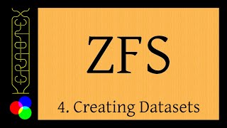 Beginner's guide to ZFS. Part 4: Creating Datasets