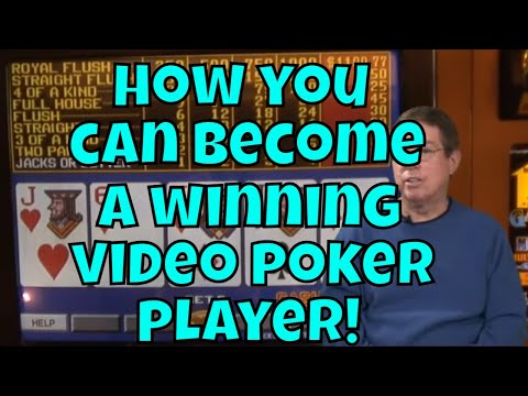 How YOU Can Become a Winning Video Poker Player!