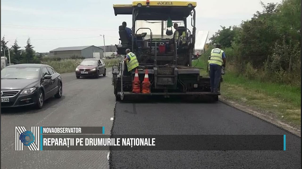 Reparații pe drumurile naționale