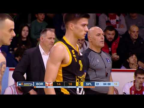 AdmiralBet ABA League 2022/23, Round 11 match: Borac Mozzart - Split (16.12.2022)