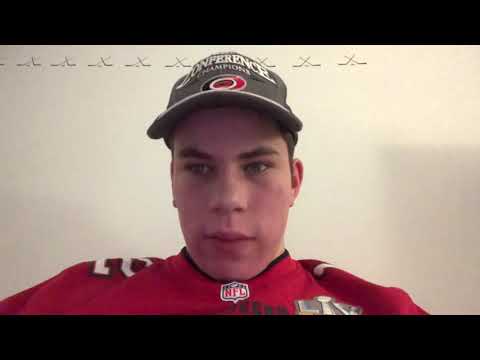 The Tampa Bay lightning strike The Carolina Hurricanes out in five games