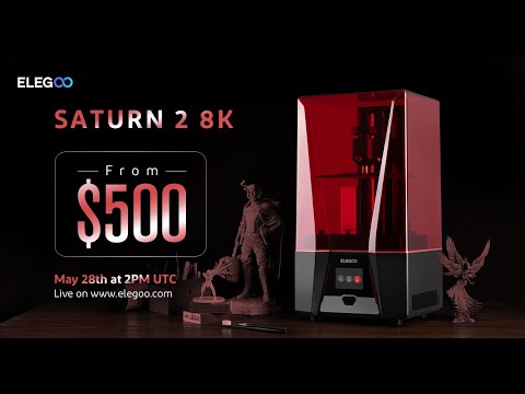 Elegoo 8K Standard Resin utilizada con Saturn 2