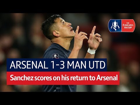 Arsenal vs Manchester United (1-3) | Emirates FA Cup Highlights