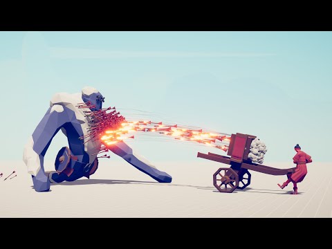 RAPID FIRE HWACHA vs EVERY UNIT - Totally Accurate Battle Simulator TABS