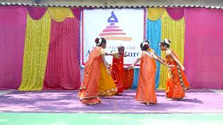 J-3089 | New English School | Folk Dance (12-16 years) #jhankriti2023