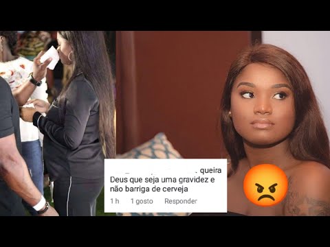 EDMÁZIA MAYEMBE RESPONDS HARSHLY TO FAN WHO TALKED ABOUT HER BELLY