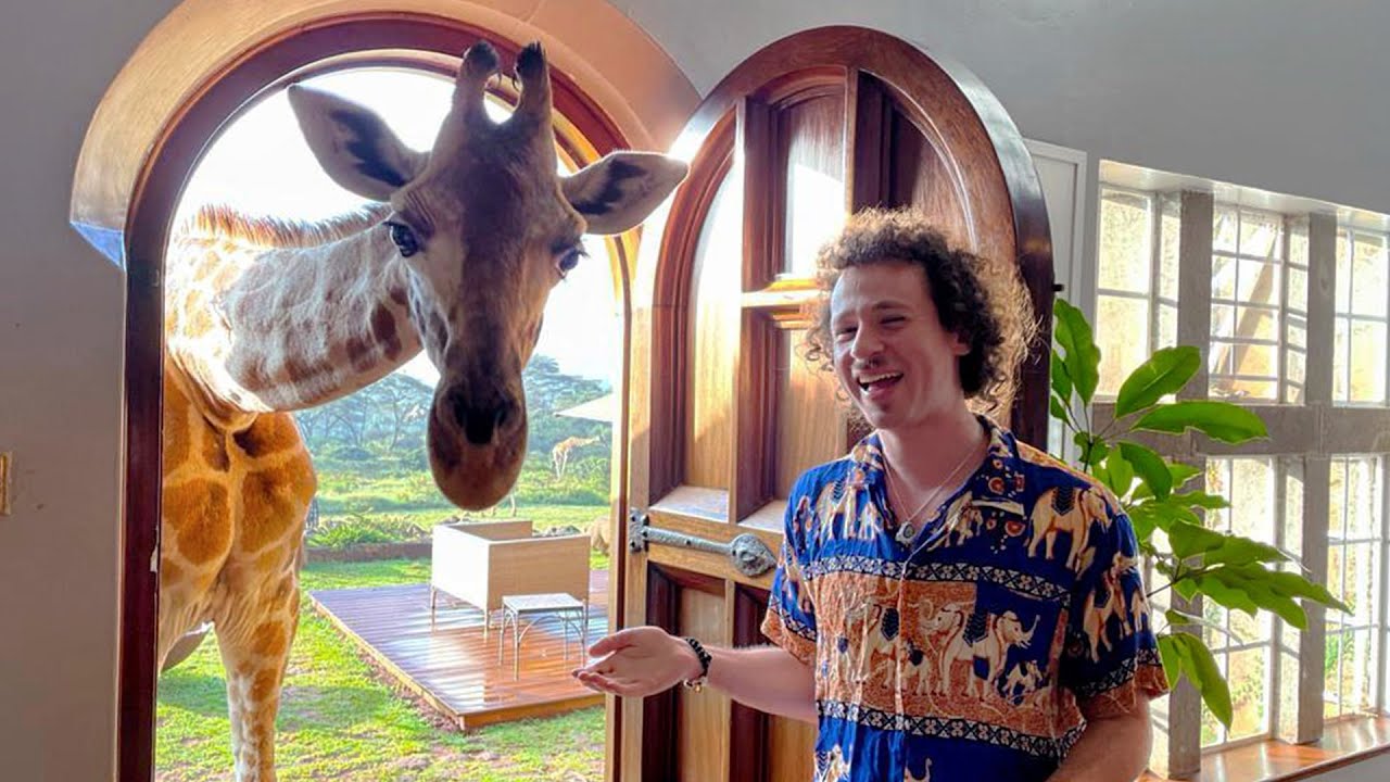 El famoso hotel de jirafas en Africa | ¿Vale la pena gastar TANTO? 🦒