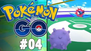 Pokemon GO Part 4 - CONQUERING GYMS! Gameplay Walkthrough