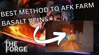 BEST METHOD TO AFK FARM BASALT VEINS IN THE FORGE ROBLOX