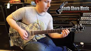 Video thumbnail for Used Gretsch G6129T Players Edition Limited Jet FT Light Blue Pearl w/Bigsby by South Shore Music