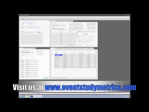 Event Study Metrics - Cumulative Abnormal Returns -