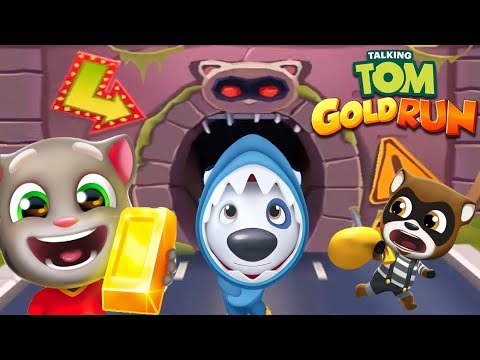 Talking Tom Gold Run Shark Hank’s Underwater Adventure –Run! Run! Run! Talking Tom Gameplay