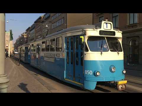 Göteborg spårvagn m28 /m29 Linje 1