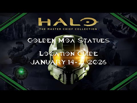 All Golden Moa Statue Locations for Halo MCC (January, 14th - January, 21st 2026)