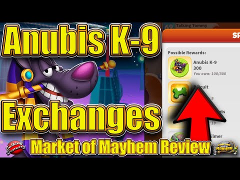 Anubis K-9 Event and Exchanges | Market of Mayhem | Looney Tunes World of Mayhem