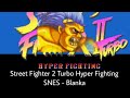 Street Fighter 2 Turbo Hyper Fighting SNES Blanka