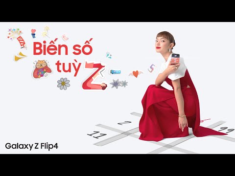 Galaxy Z Flip4: Biến số tuỳ Z với Galaxy Z Flip4 | Samsung