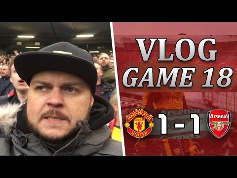 Man United 1 v 1 Arsenal | F*CK OFF Mourinho | Matchday Vlog Game 18
