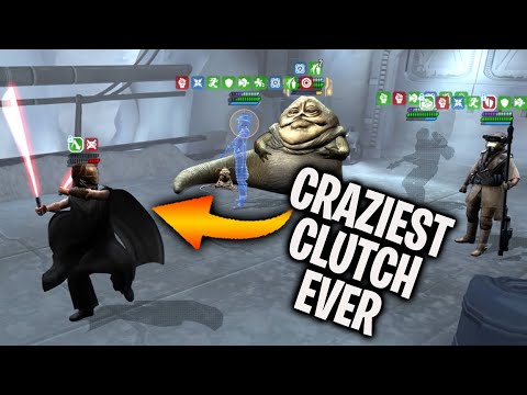 The CRAZIEST Solo Carry in Grand Arena History - Stranger Insanity - Star Wars: Galaxy of Heroes