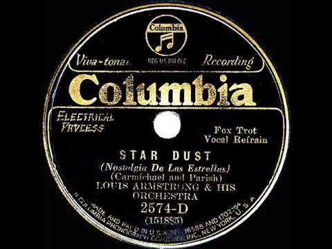 1931 Louis Armstrong - Star Dust