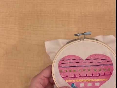The Merry Makery: Hand Embroidery Satin Stitch