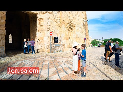 JERUSALÉM. Cidade Velha. Do Portão de Sião ao Portão de Jaffa