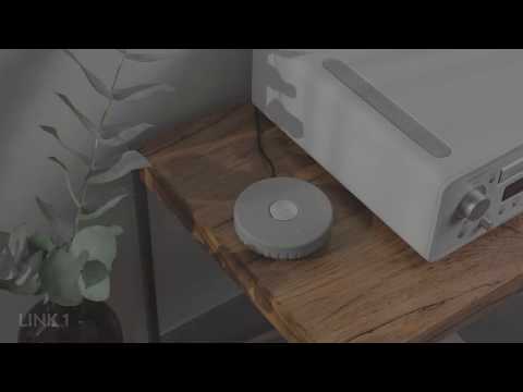 Audio Pro Link 1 Multiroom grotuvas, Šviesiai pilkas video