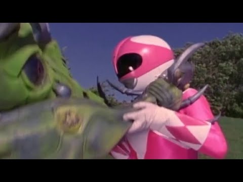 Mighty Morphin Power Rangers - A Friend In Need - Pink Ranger (Sick) vs Repellator