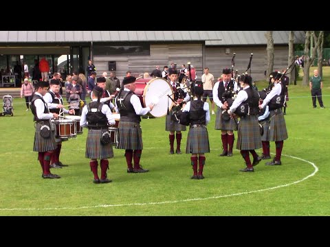 STOCKBRIDGE PIPE BAND AT THE EDINBURGH PIPE BAND CHAMPIONSHIP 2022