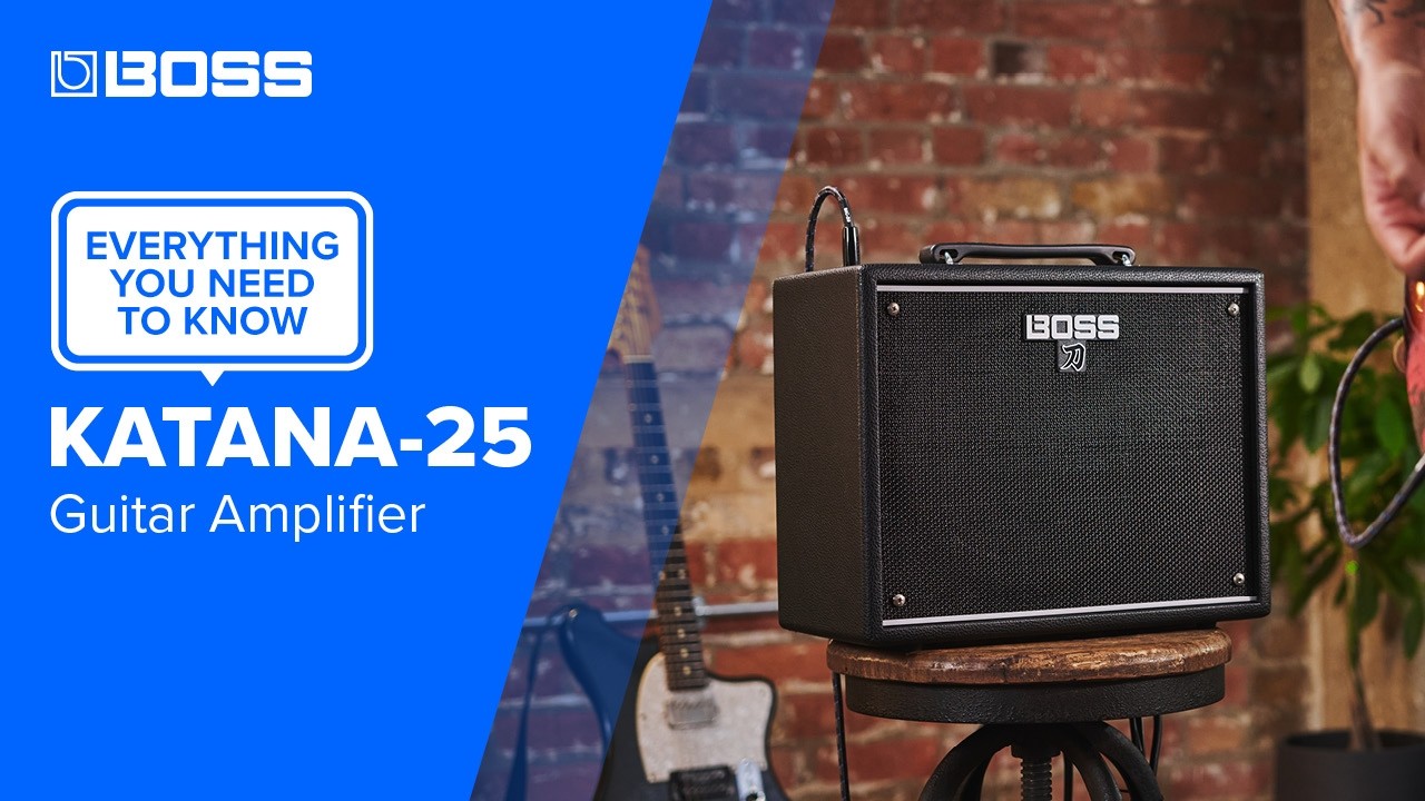 BOSS Katana-25 Guitar Amplifier | Everything You Need to Know - YouTube