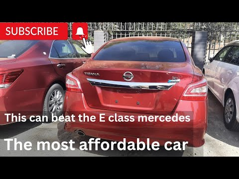The best affordable car in the market (2.5L Nissan teana 2014) is it better than a mercedes?? 🤔🤷
