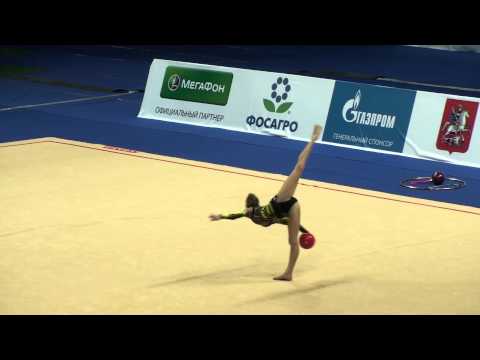 Christodoulidou Themida, мяч. Гран-При Москва 01.03.2013