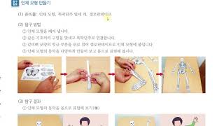 [초등과학 6-2 무료강의] 4. 우리 몸의 구조와 기능 0차시 인체 모형을 만들고 몸으로 표현하기